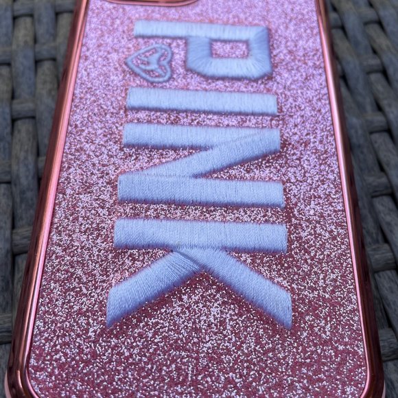 Pink Glitter iphone 12 /12 pro cover soft case - Picture 7 of 7